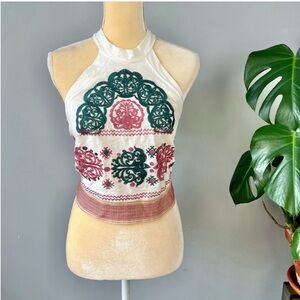 Altard State Leilani Halter Crop Top